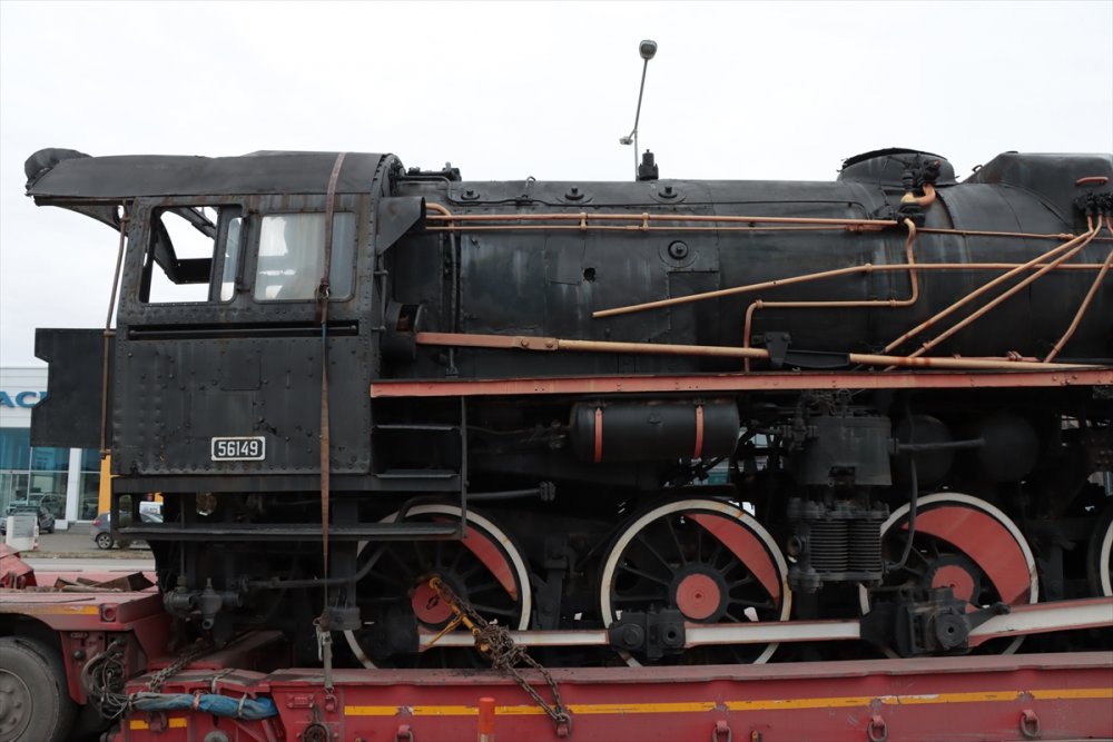 Kırklareli Millet Bahçesi'nde 1949 model "kara tren" sergilenecek