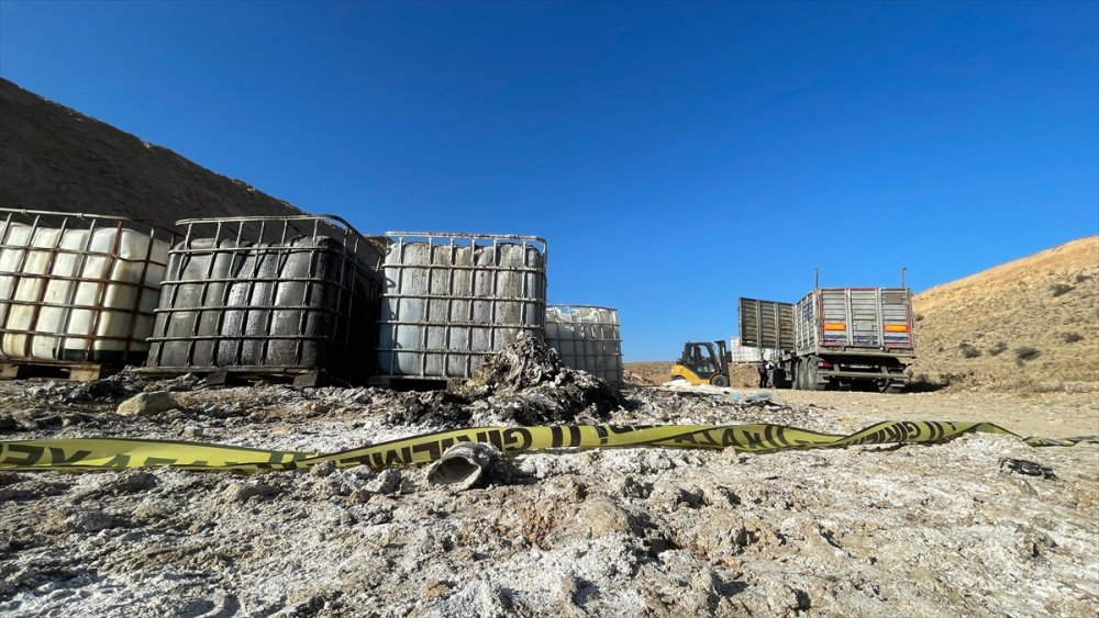 Konya'da kimyasal atıkları araziye bırakan şüphelilere yaklaşık 73 milyon lira ceza uygulanacak