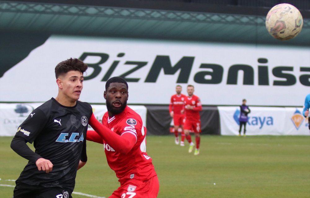 1. Lig’de Manisaspor Lider Samsunspor’dan bir puanı kaptı