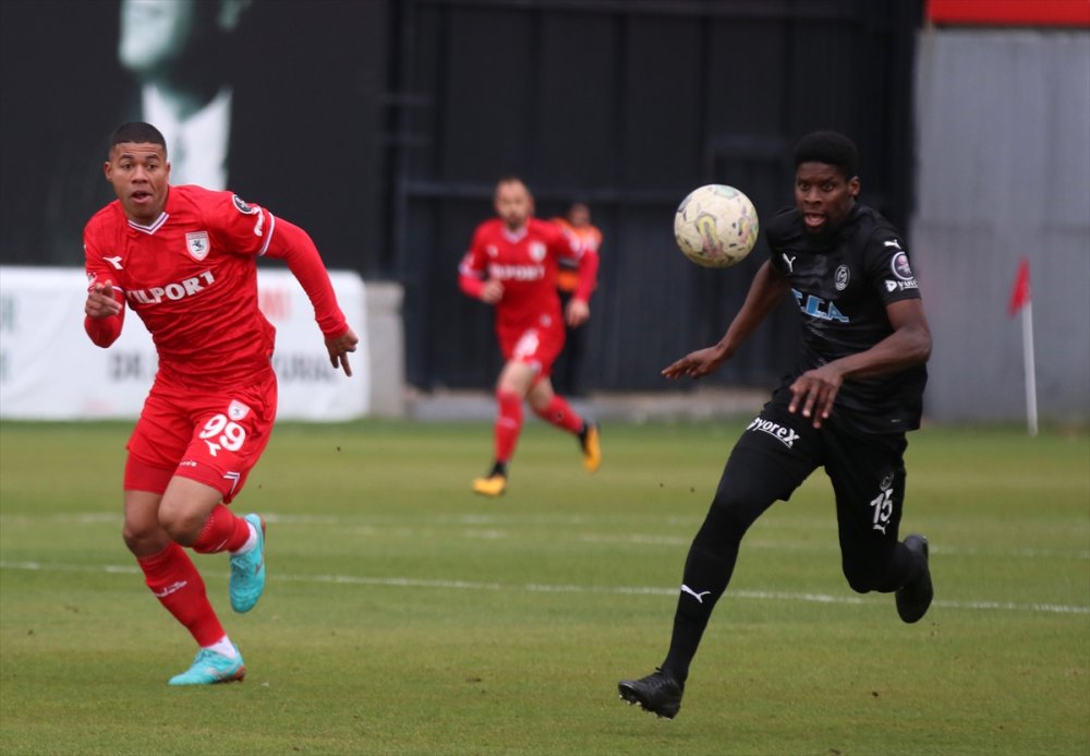 1. Lig’de Manisaspor Lider Samsunspor’dan bir puanı kaptı