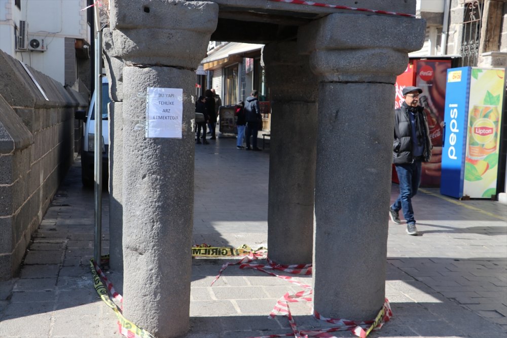 Diyarbakır'da tespit yapılan 606 tescilli yapıdan 4'ü ağır, 30'u ise orta hasarlı