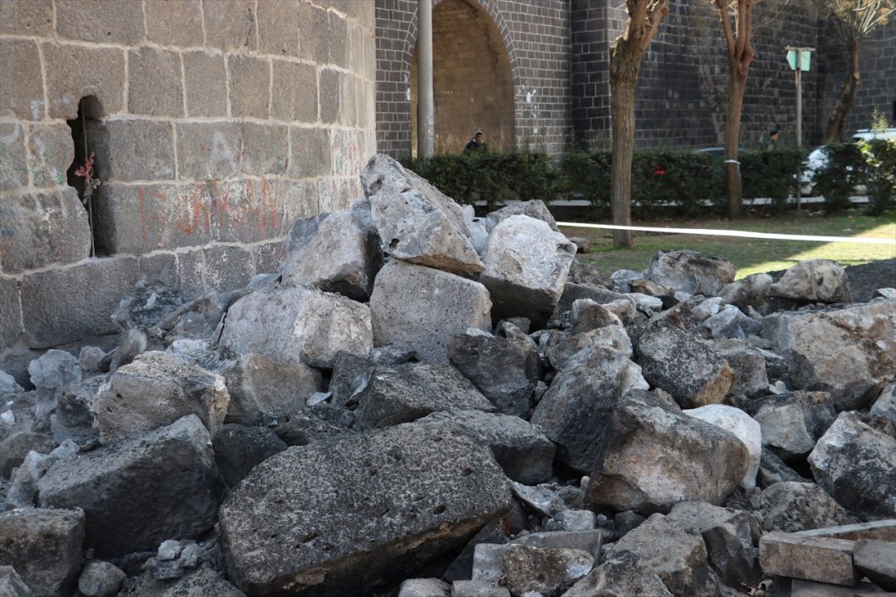 Diyarbakır'da tespit yapılan 606 tescilli yapıdan 4'ü ağır, 30'u ise orta hasarlı