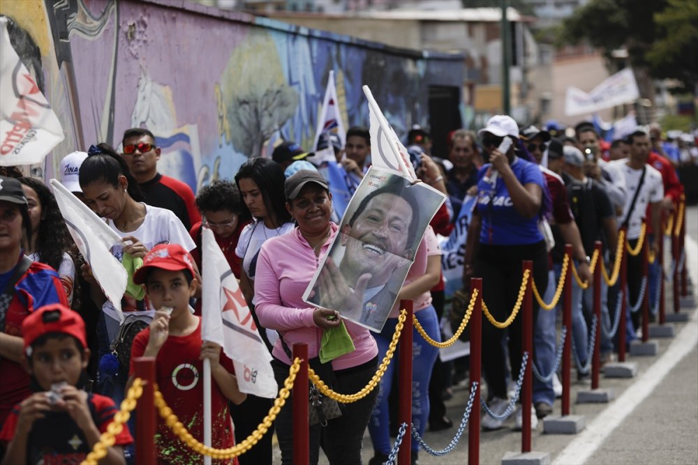 Eski Venezuela Devlet Başkanı Hugo Chavez, ölümünün 10. yılında anıldı