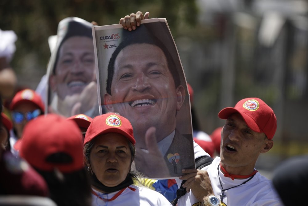 Eski Venezuela Devlet Başkanı Hugo Chavez, ölümünün 10. yılında anıldı