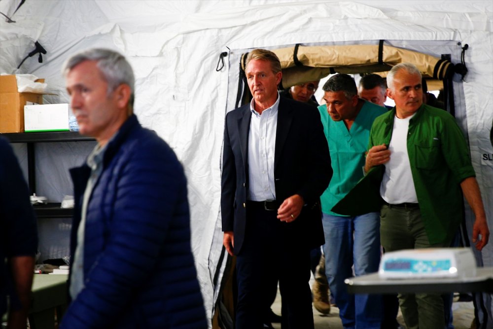 ABD'nin Hatay'da kurduğu sahra hastanesi Sağlık Bakanlığına devredildi