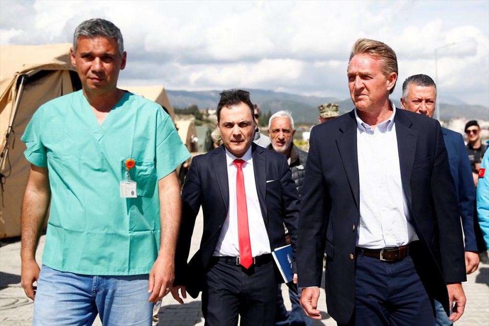 ABD'nin Hatay'da kurduğu sahra hastanesi Sağlık Bakanlığına devredildi