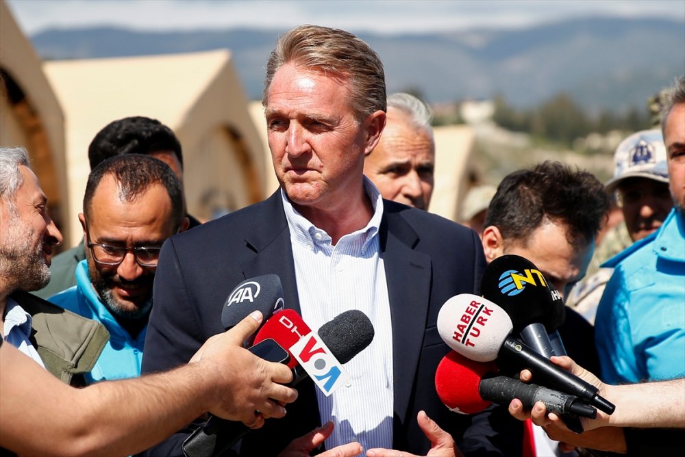 ABD'nin Hatay'da kurduğu sahra hastanesi Sağlık Bakanlığına devredildi