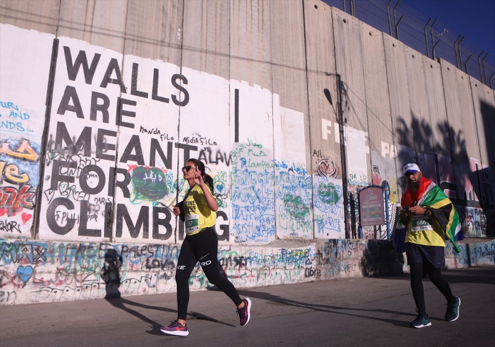 9. Uluslararası Filistin Maratonu Beytullahim'de başladı