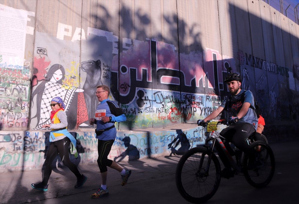 9. Uluslararası Filistin Maratonu Beytullahim'de başladı