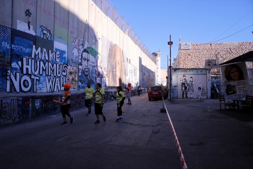 9. Uluslararası Filistin Maratonu Beytullahim'de başladı