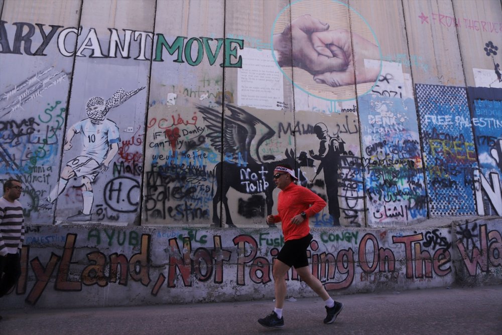 9. Uluslararası Filistin Maratonu Beytullahim'de başladı