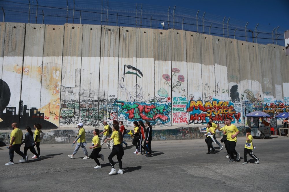 9. Uluslararası Filistin Maratonu Beytullahim'de başladı