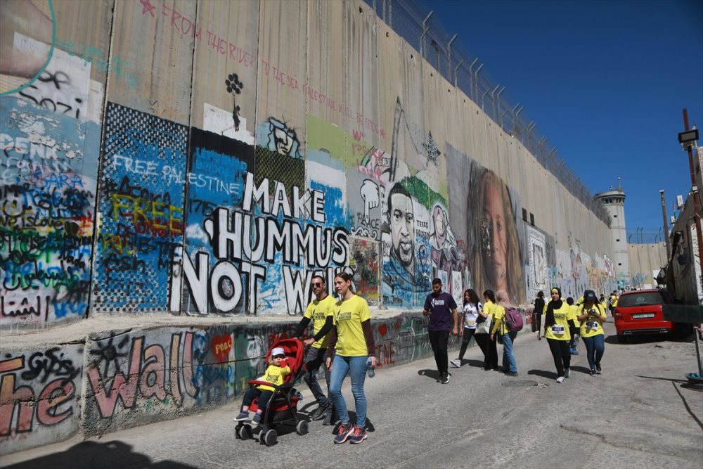 9. Uluslararası Filistin Maratonu Beytullahim'de başladı