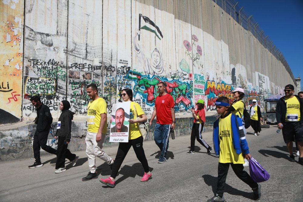 9. Uluslararası Filistin Maratonu Beytullahim'de başladı