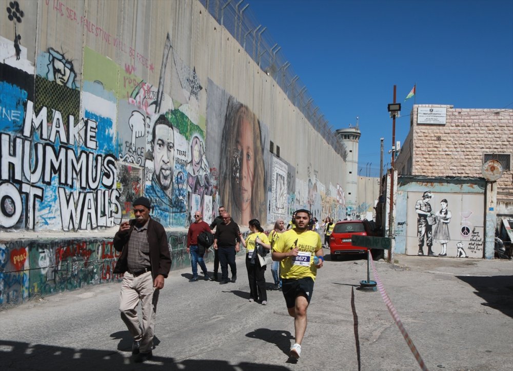 9. Uluslararası Filistin Maratonu Beytullahim'de başladı