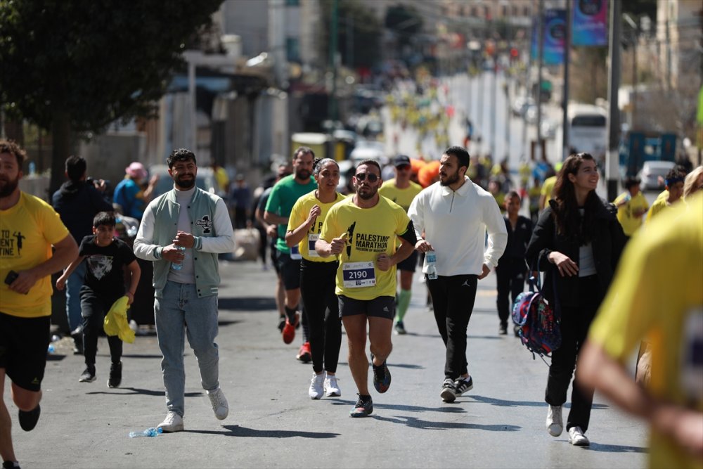 9. Uluslararası Filistin Maratonu Beytullahim'de başladı