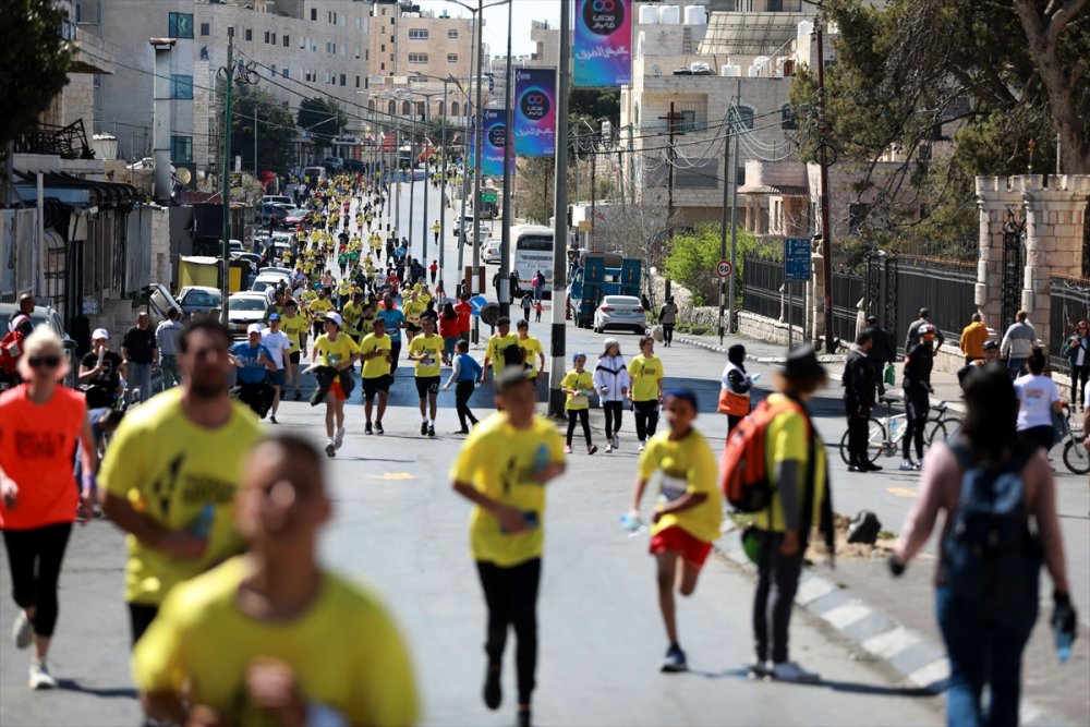 9. Uluslararası Filistin Maratonu Beytullahim'de başladı