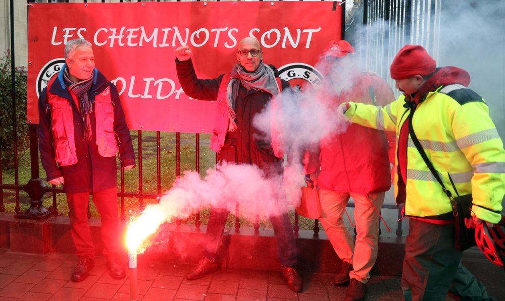 Belçika'da kamu çalışanları grevde