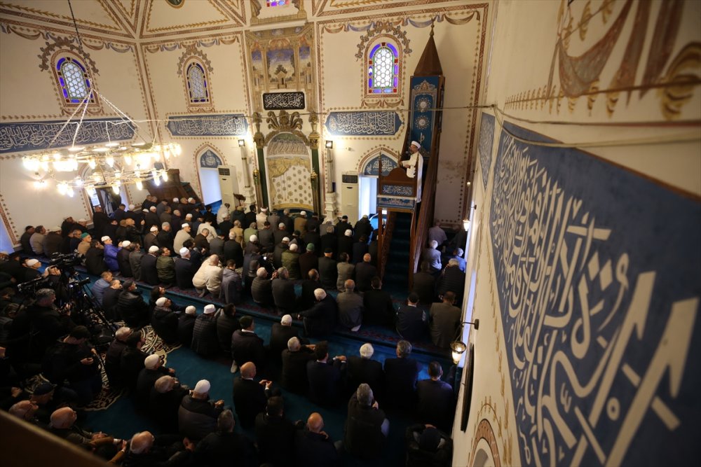 Diyanet İşleri Başkanı Ali Erbaş Kırklareli'nde hutbe irat etti