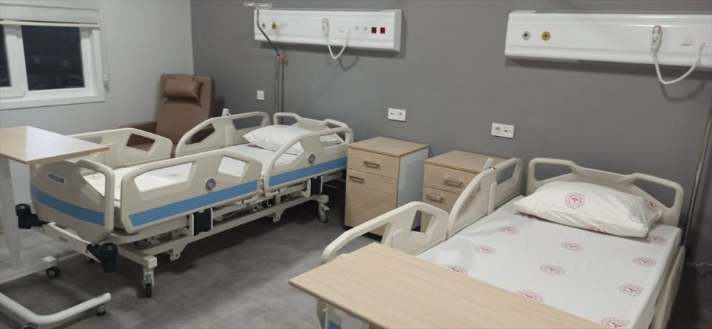 Hatay'da Defne Devlet Hastanesinin yapımında sona gelindi