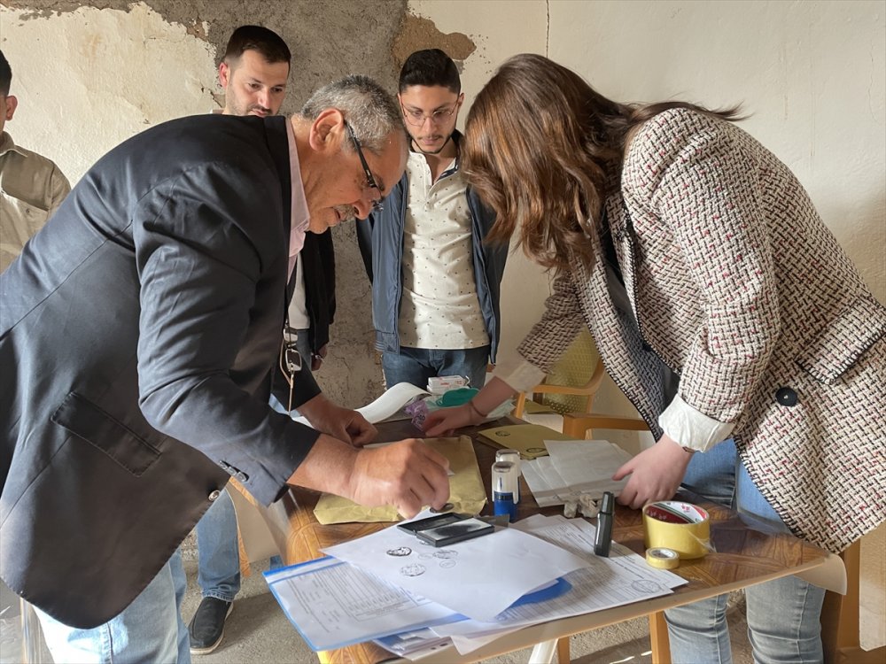 Nevşehir'de 10 nüfuslu köyde seçmen sandık başında