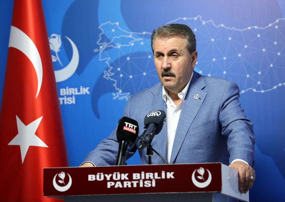 BBP Genel Başkanı Destici'den seçimlere ilişkin açıklama: