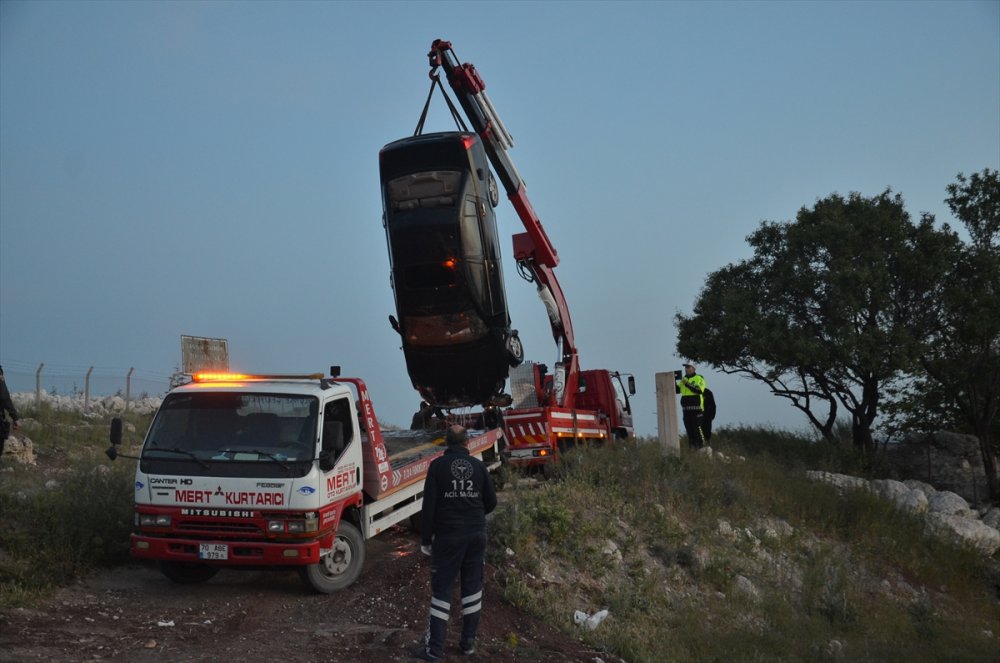 Karaman’da su kanalına düşen otomobilin sürücüsü öldü