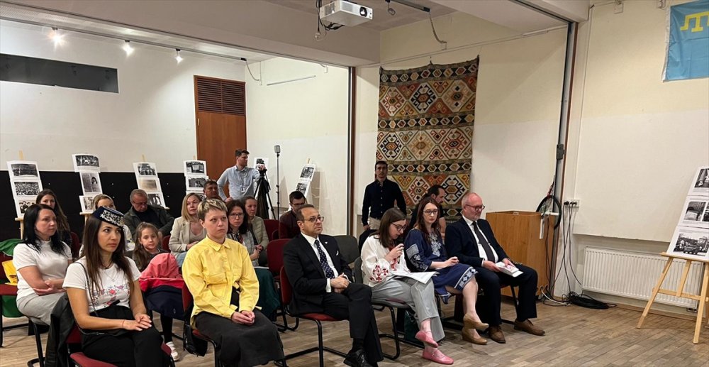Çekya’da düzenlenen programda, sürgüne gönderilen Kırım Tatarları anıldı
