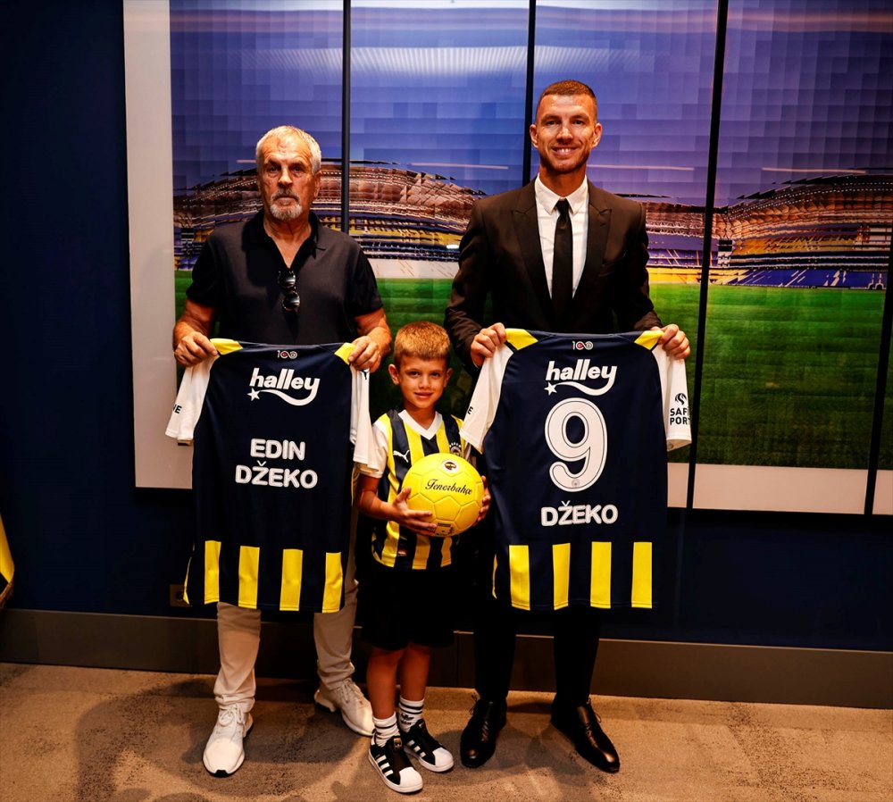 FB’nin YENİ oyuncusu Edin Dzeko, sağlık kontrolünden geçti