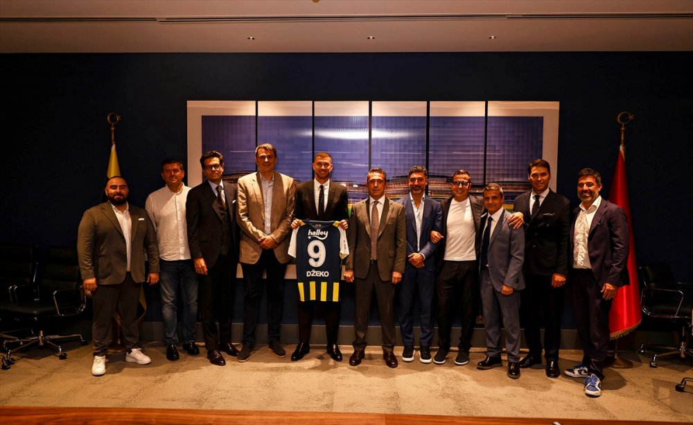 FB’nin YENİ oyuncusu Edin Dzeko, sağlık kontrolünden geçti