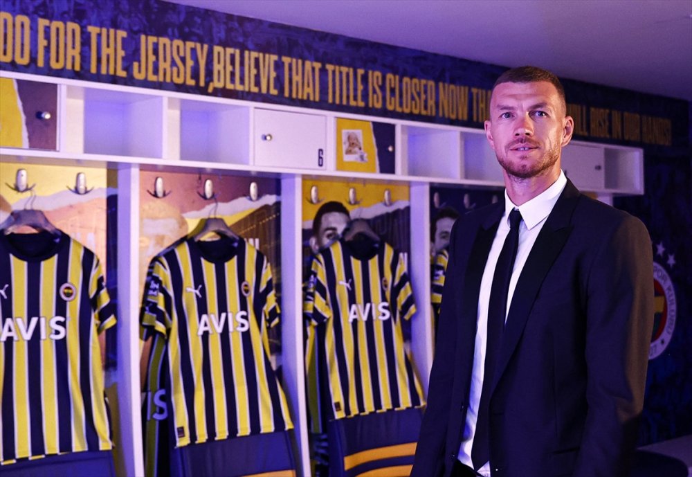 FB’nin YENİ oyuncusu Edin Dzeko, sağlık kontrolünden geçti