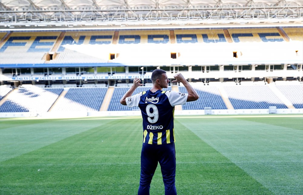 FB’nin YENİ oyuncusu Edin Dzeko, sağlık kontrolünden geçti