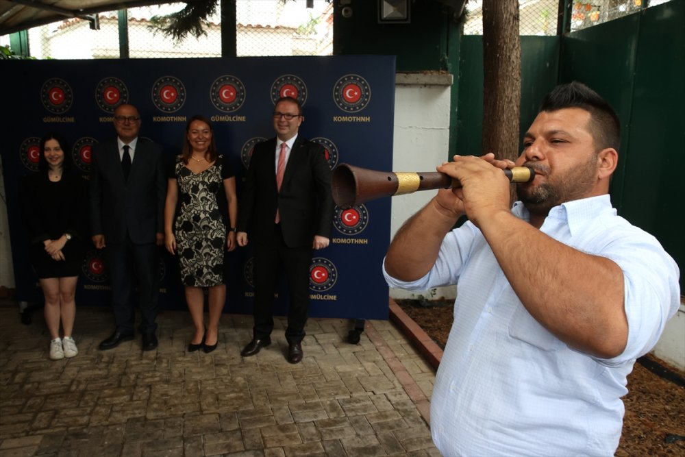 Gümülcine Başkonsolosluğunda bayramlaşma töreni