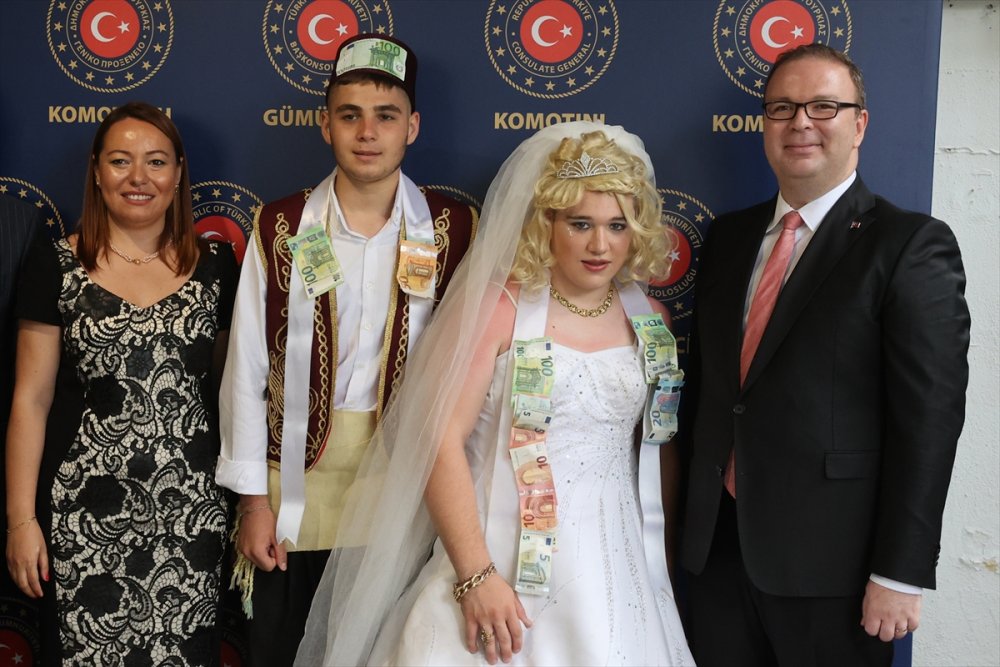 Gümülcine Başkonsolosluğunda bayramlaşma töreni