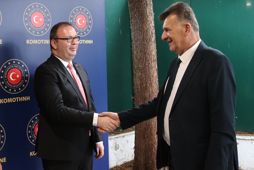 Gümülcine Başkonsolosluğunda bayramlaşma töreni