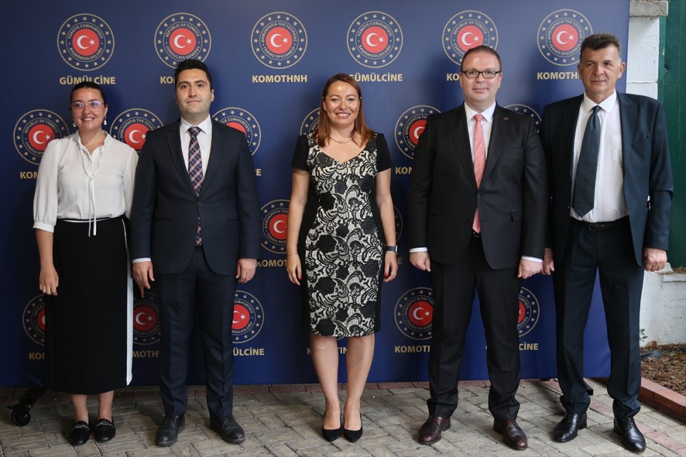 Gümülcine Başkonsolosluğunda bayramlaşma töreni