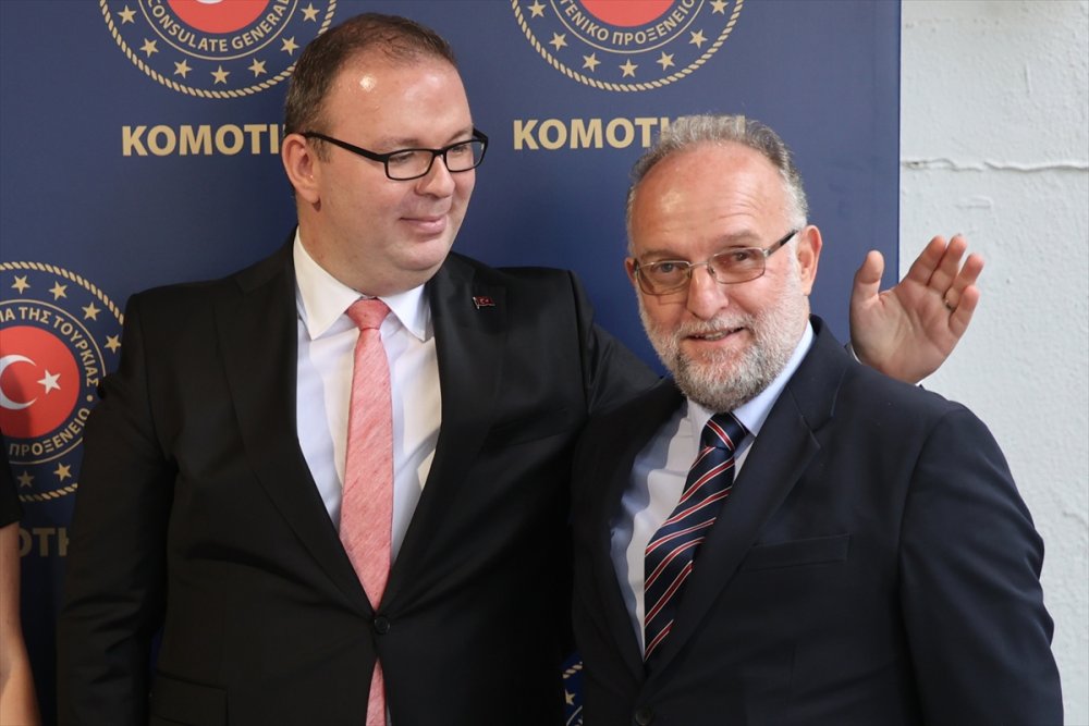 Gümülcine Başkonsolosluğunda bayramlaşma töreni