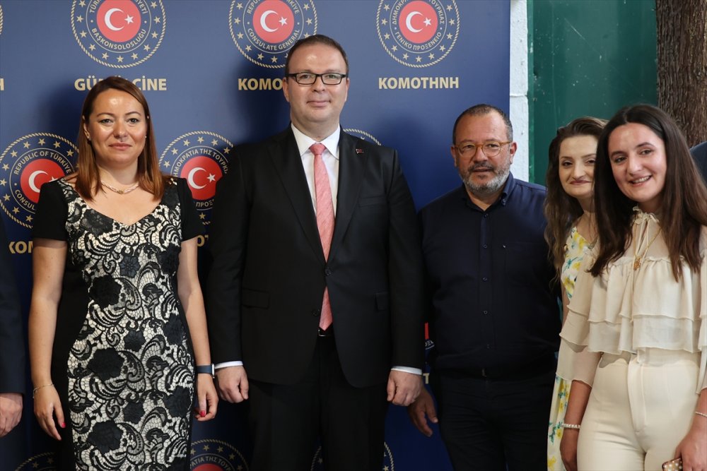 Gümülcine Başkonsolosluğunda bayramlaşma töreni