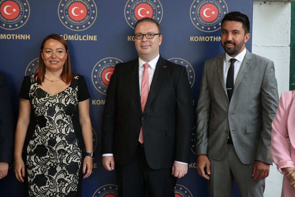 Gümülcine Başkonsolosluğunda bayramlaşma töreni