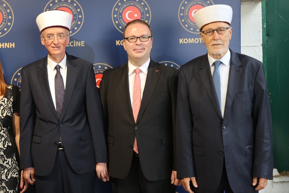 Gümülcine Başkonsolosluğunda bayramlaşma töreni