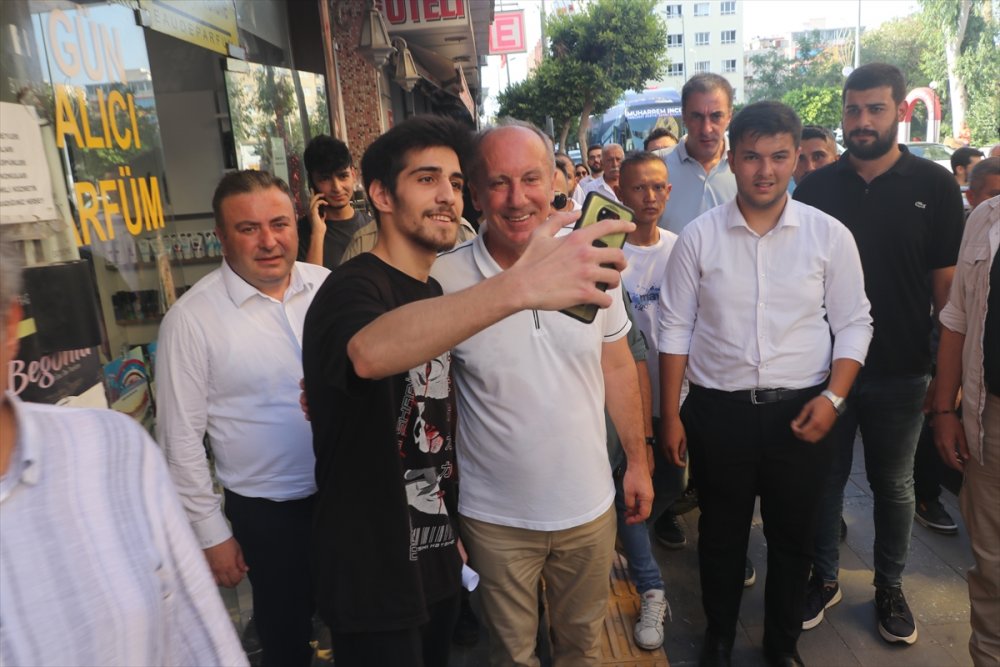 Memleket Partisi Genel Başkanı İnce, Hatay'da ziyaretlerde bulundu