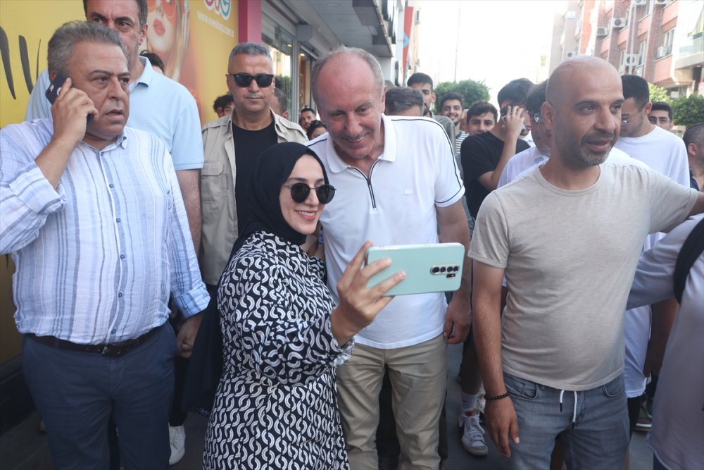 Memleket Partisi Genel Başkanı İnce, Hatay'da ziyaretlerde bulundu