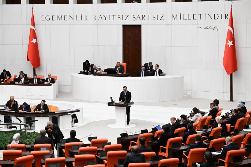 2023 yılı ek bütçesi TBMM Genel Kurulunda