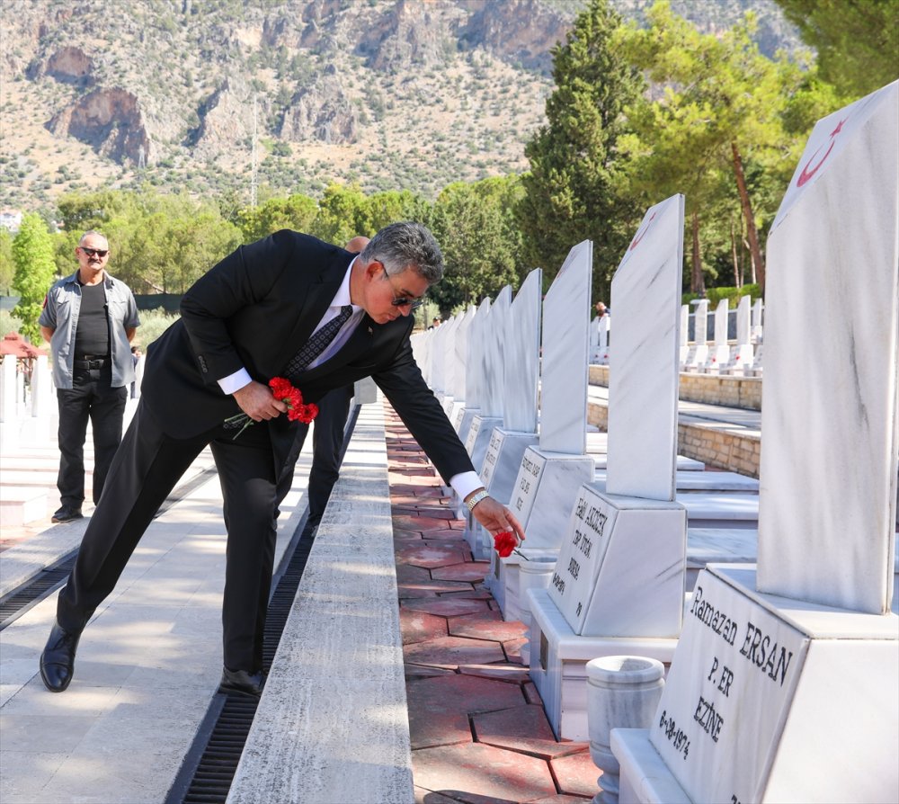 KKTC'de 15 Temmuz şehitleri için anma töreni düzenlendi