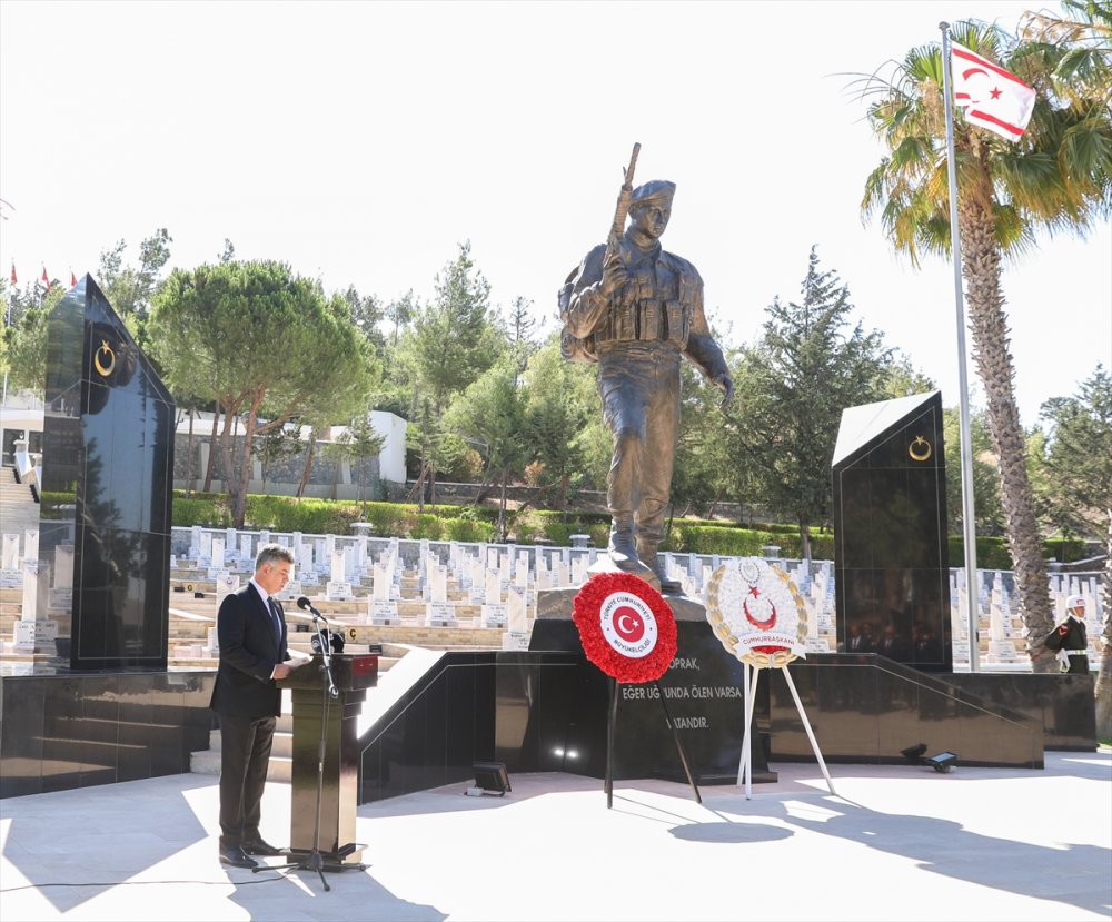 KKTC'de 15 Temmuz şehitleri için anma töreni düzenlendi