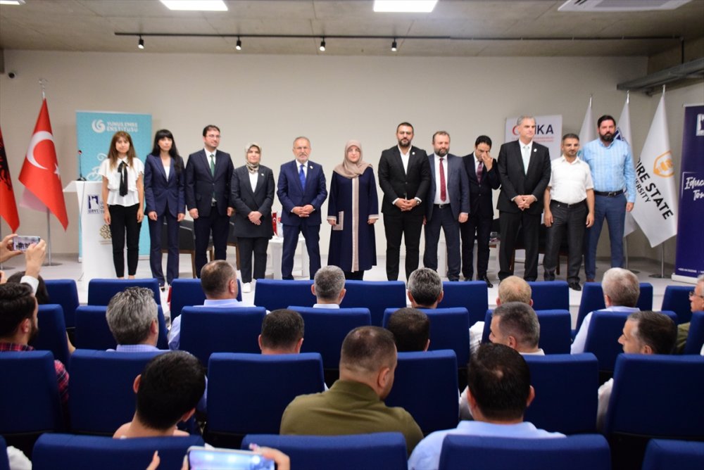 Arnavutluk'ta "Dünyaya ilham veren o gece 15 Temmuz" paneli düzenlendi