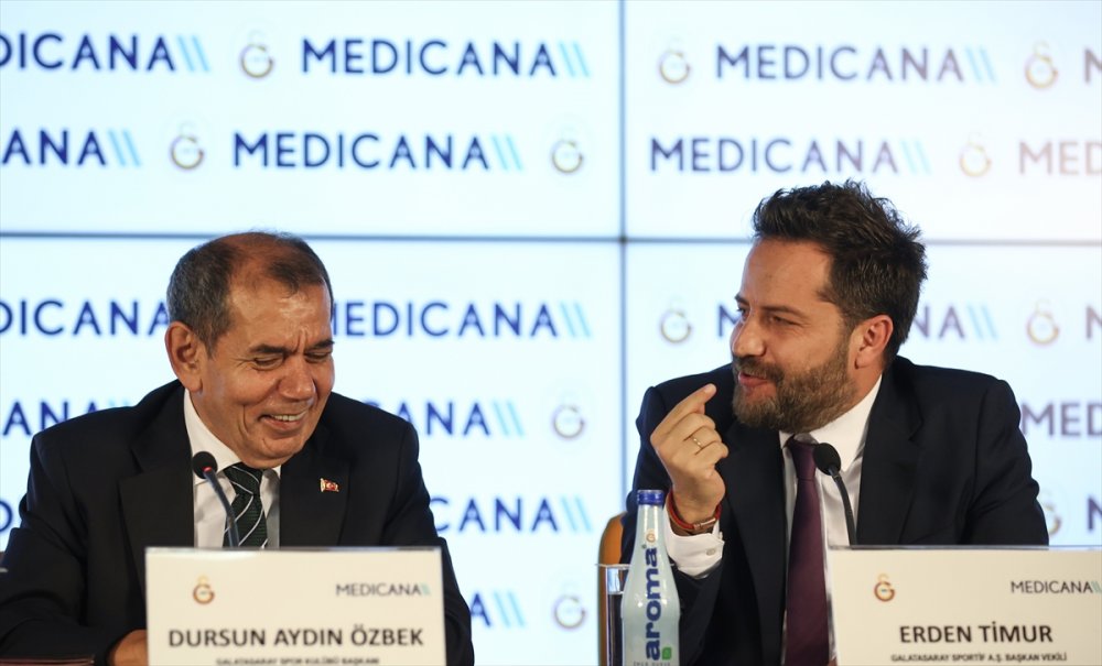 Galatasaray Kulübü, Medicana Sağlık Grubu ile sponsorluk anlaşması imzaladı