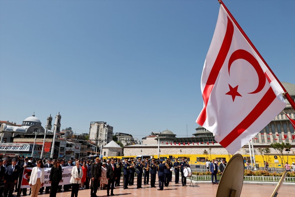KKTC'nin "20 Temmuz Barış ve Özgürlük Bayramı" İstanbul'da kutlandı