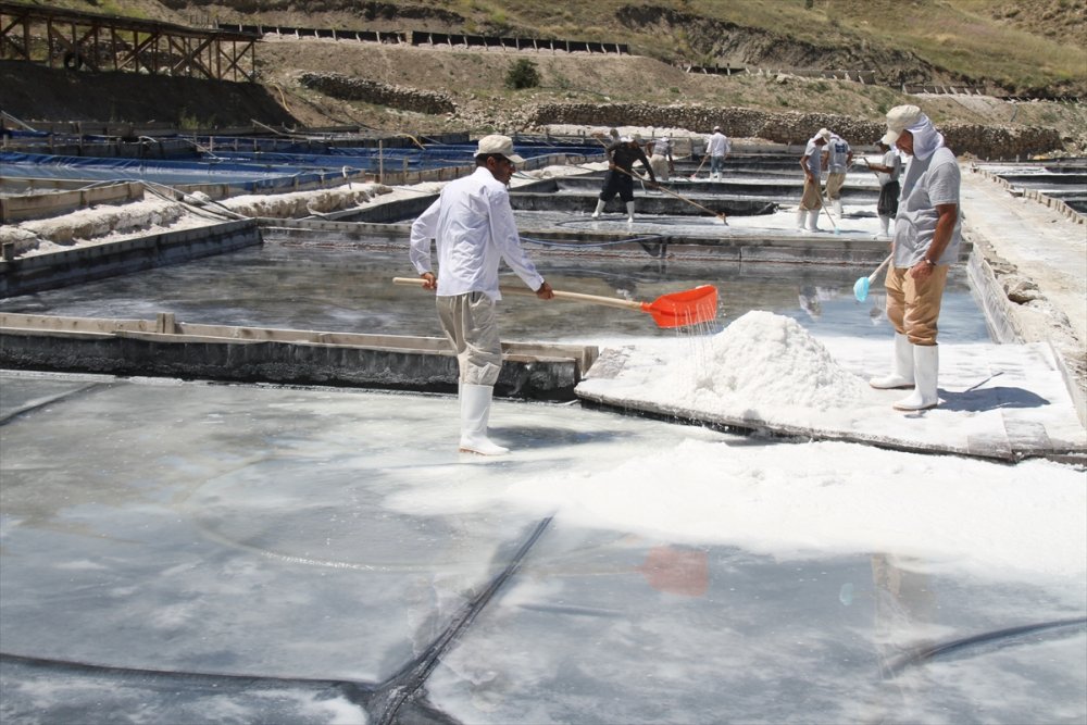 Kemah tuzu üreticileri bunaltıcı sıcaklarda mesai yapıyor