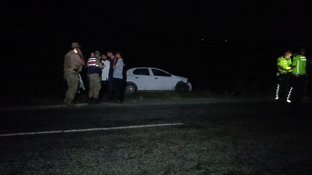 Kars'ta otomobil koyun sürüsüne çarptı, çoban ağır yaralandı